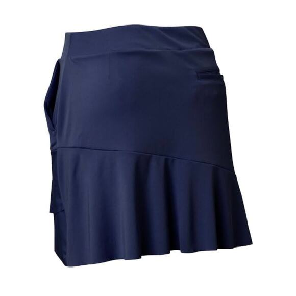 NWT! Greg Norman Navy Blue Crossover Flounce Golf Pickleball Skort XL - Picture 3 of 3